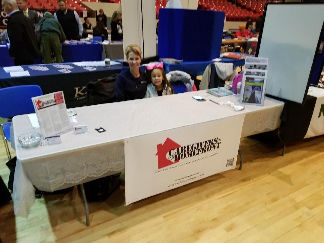 Shawn Moore and daughter Peyton at the Stand Down Event